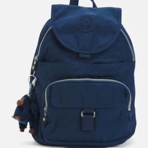 Kipling Ink Blue Queenie Backpack NWT